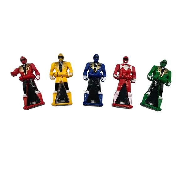 Power Rangers Super Mega Force KEYS: Lot of 5 Go Kaizer DX Ranger Keys - Picture 1 of 5